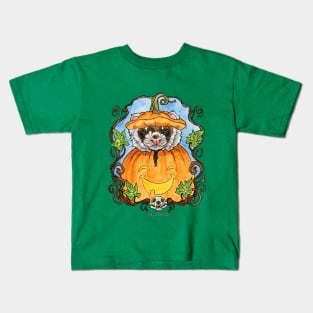 The Great Ferret Pumpkin Kids T-Shirt